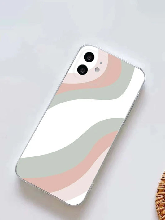 Aesthetic Color Wave iPhone Case