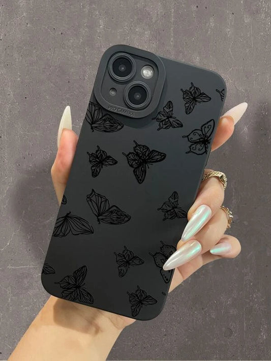 Black Butterfly iPhone Case