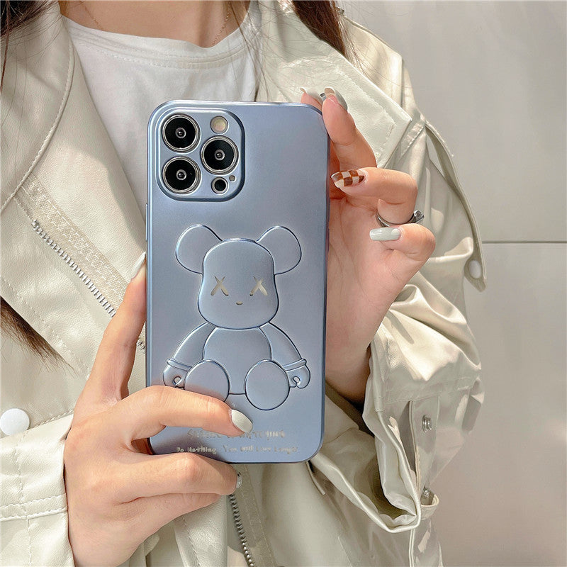 LV Inspired Style Monogram Bear Keychain Protective Designer iPhone Ca –  FhoneKrave